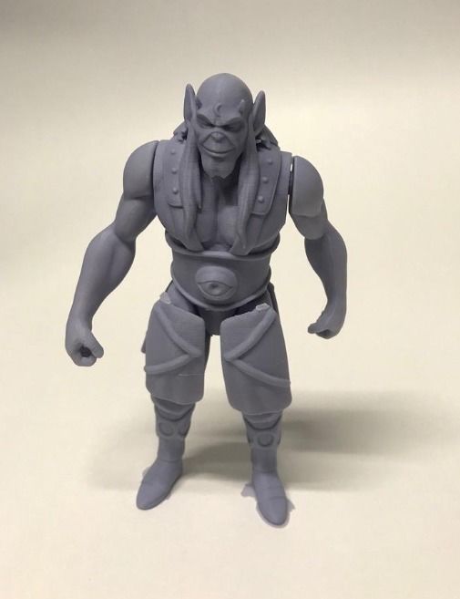 Custom Designed STL File Alluro Figure for 3D Printing 3D print model_10