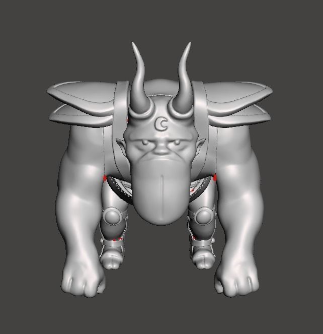 Custom Designed STL File Alluro Figure for 3D Printing 3D print model_4