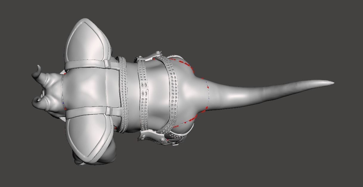 Custom Designed STL File Alluro Figure for 3D Printing 3D print model_8