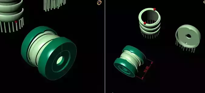 pendants BVLGARii 3d print file stl and 3dm