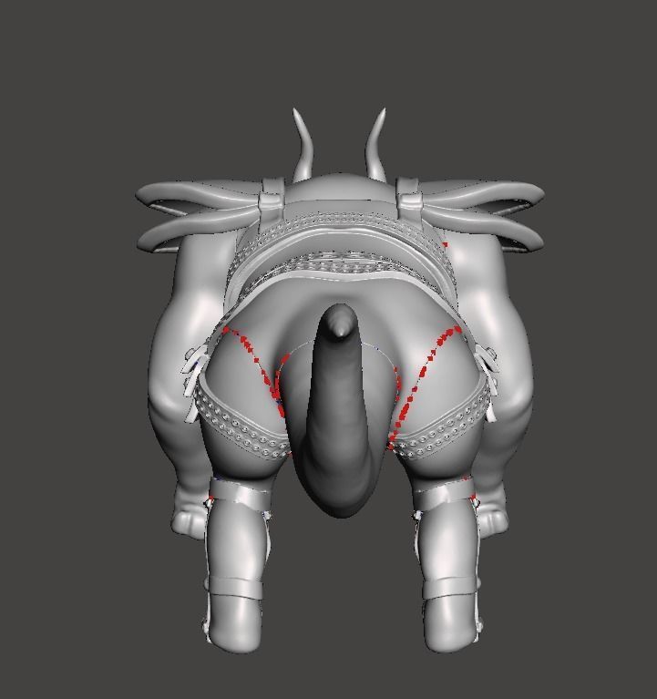 Custom Desgined STL File Amok Action Figure for 3d Printing 3D print model_2