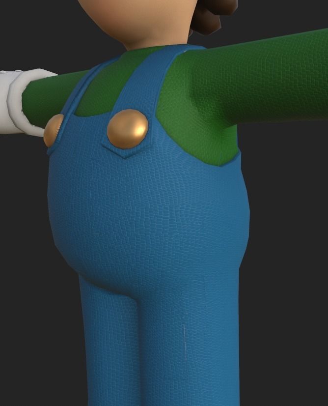 Luidji Low-poly 3D model_3