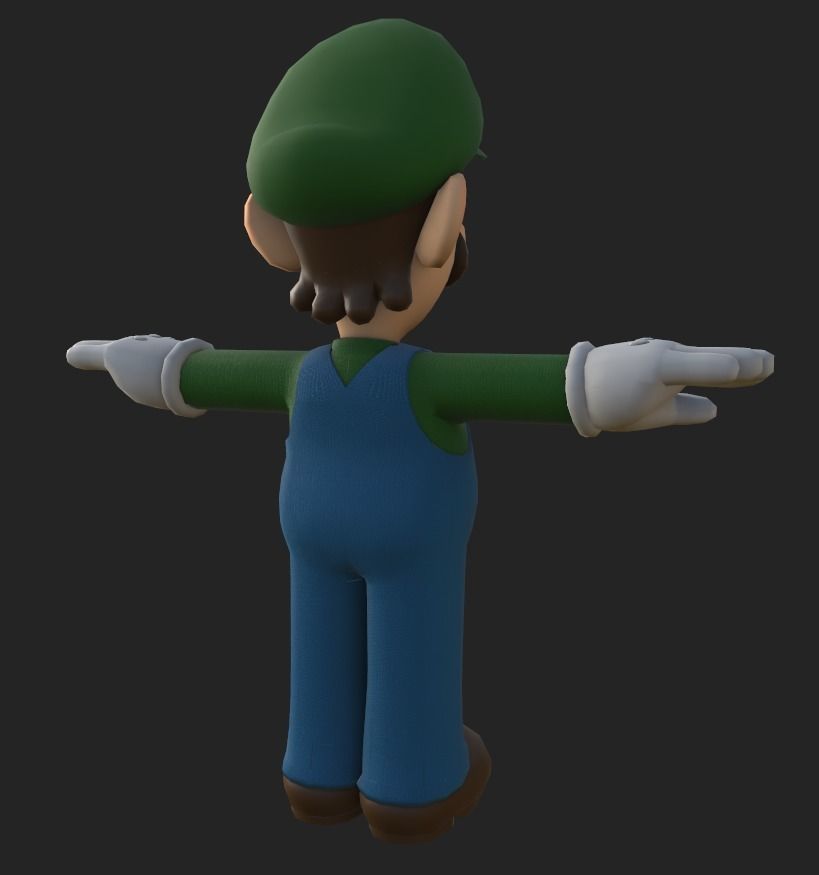 Luidji Low-poly 3D model_2