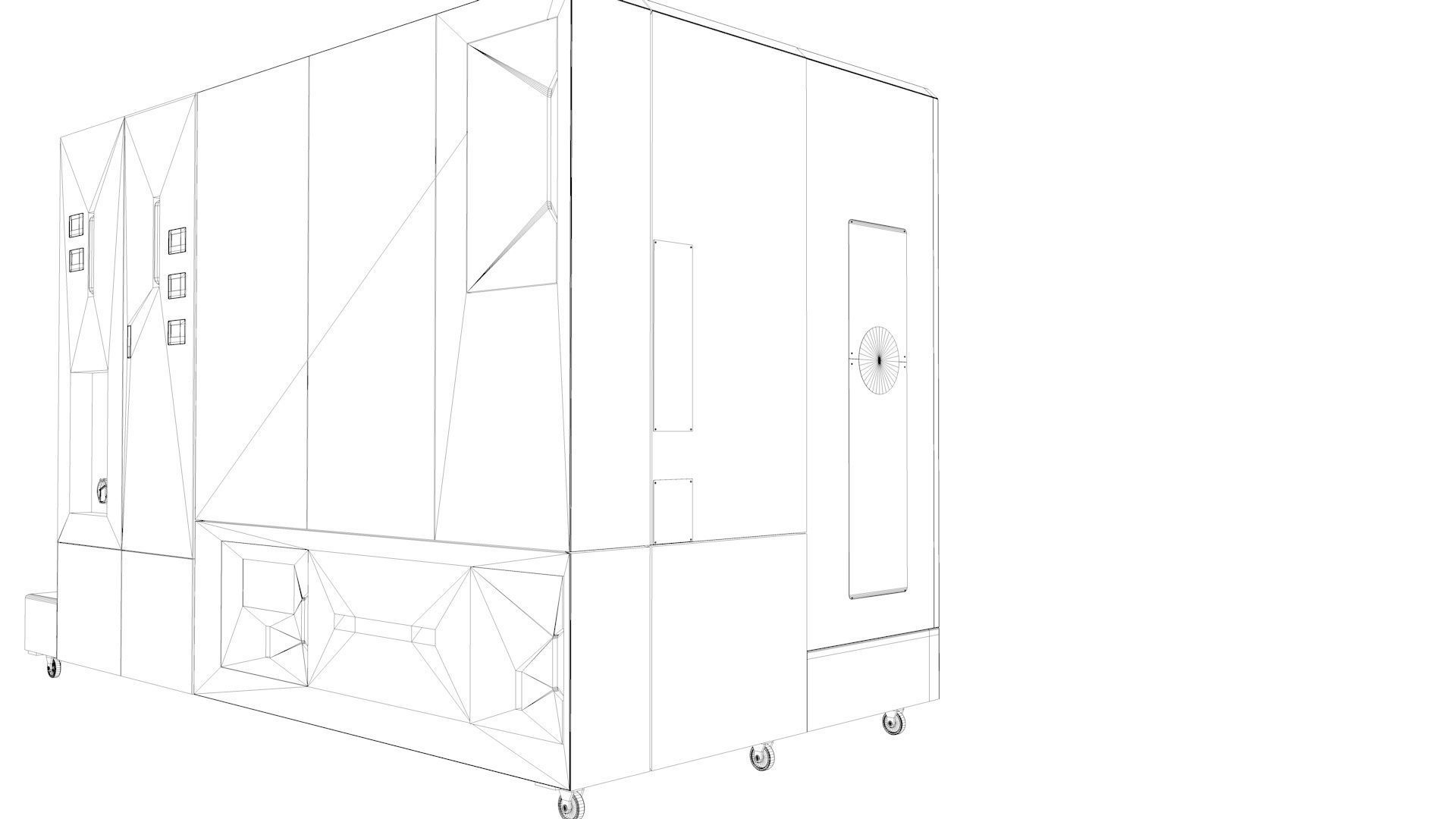 Milling Machine Dmg  Ntx 500 3D model_37