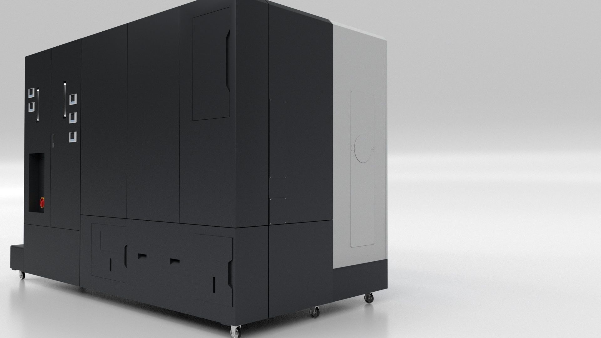 Milling Machine Dmg  Ntx 500 3D model_5