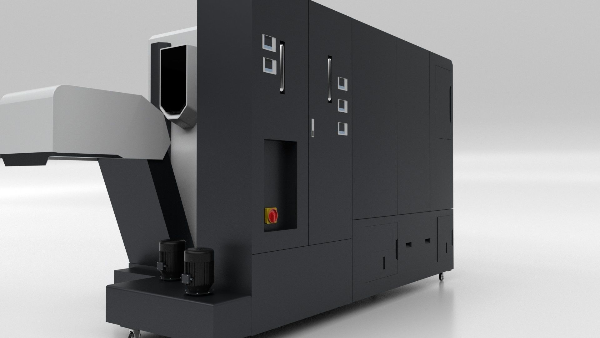 Milling Machine Dmg  Ntx 500 3D model_6