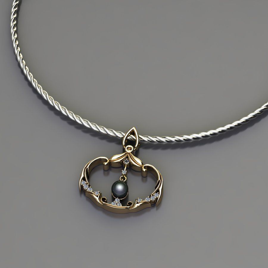 Jewellry Pendant 3D print model_2