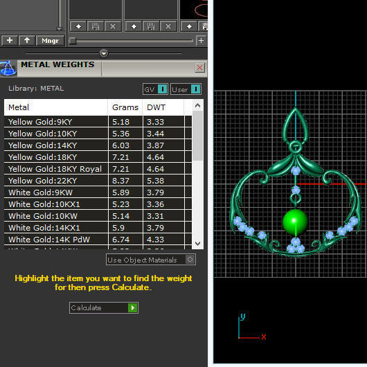Jewellry Pendant 3D print model_7