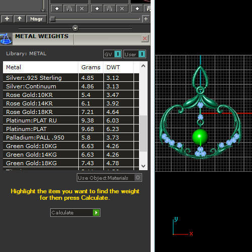 Jewellry Pendant 3D print model_8