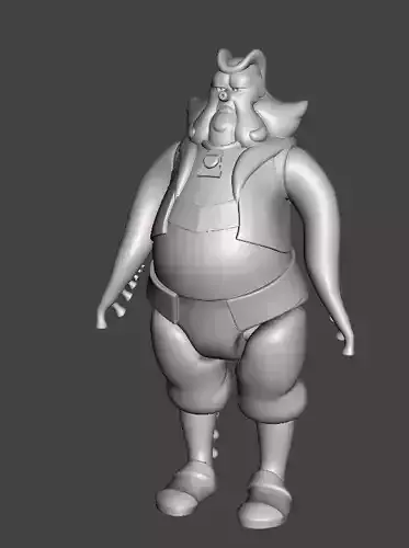 Star Wars Droid Cartoon Auctioneer STL 3D Printing 