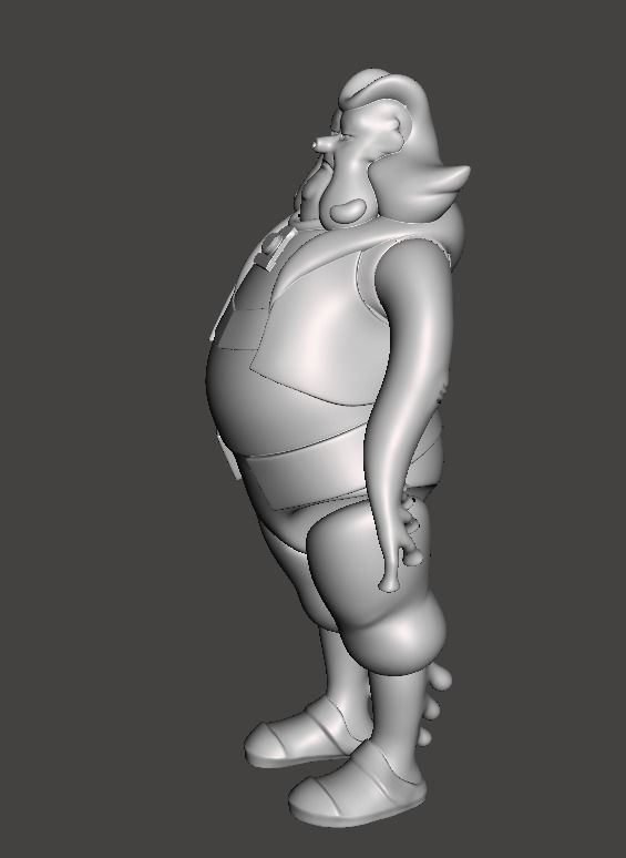 Star Wars Droid Cartoon Auctioneer STL 3D Printing 3D print model_4