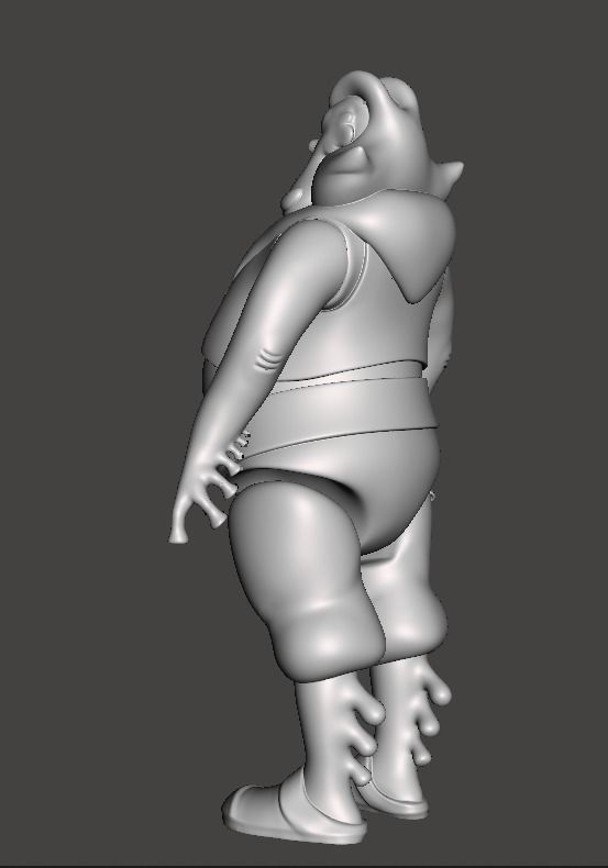 Star Wars Droid Cartoon Auctioneer STL 3D Printing 3D print model_2