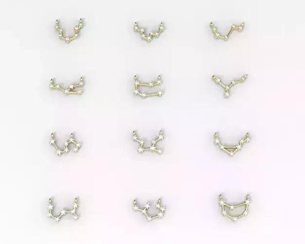 P 004 12 Pendant Horoscope