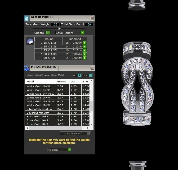 Chance Infinie Medium bracelet 3D print model_9