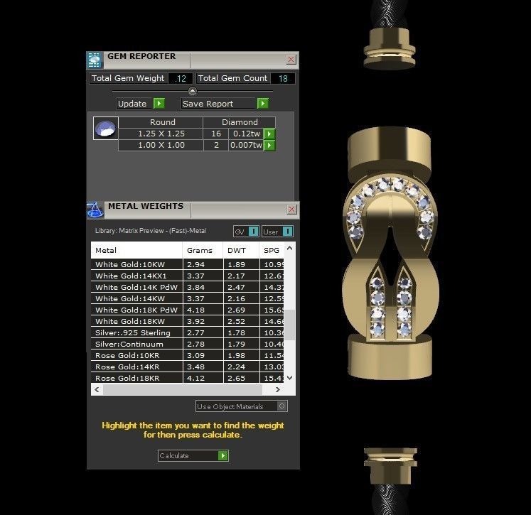 Chance Infinie Medium bracelet 3D print model_10