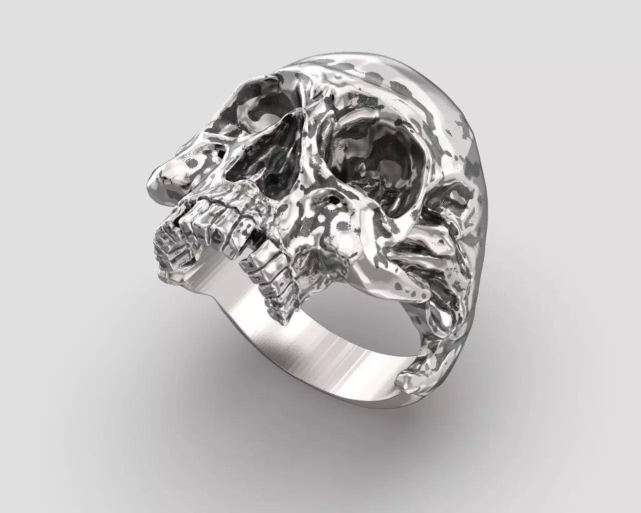 R 074 ring 3D print model