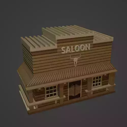 Western Building Saloon