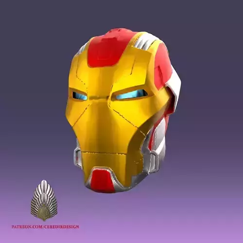IronMan MK17 Heartbreaker helmet 3d digital download