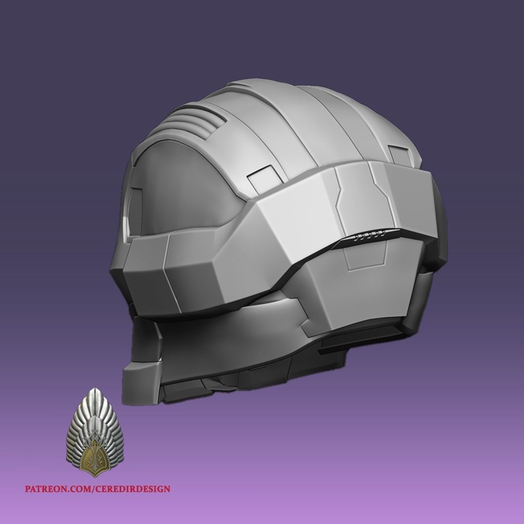IronMan MK17 Heartbreaker helmet 3d digital download 3D print model_7