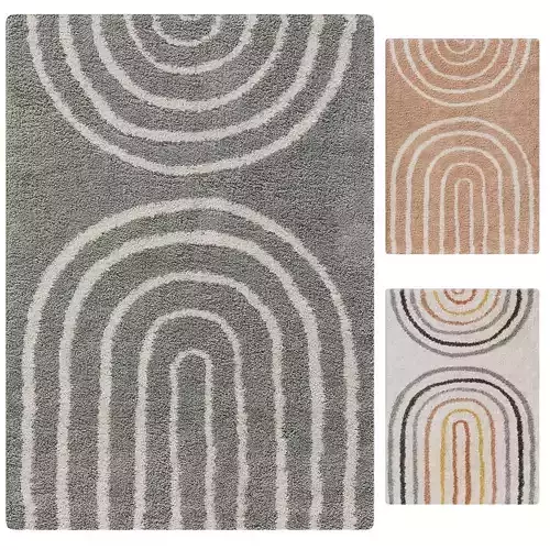 Kids rug Gobi 3D model