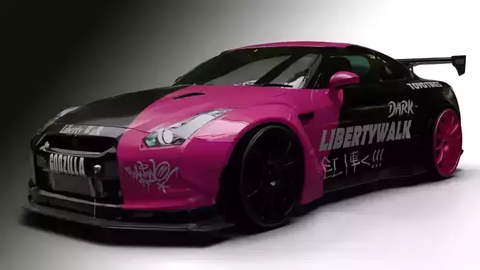 Nissan GTR R35 LB 
