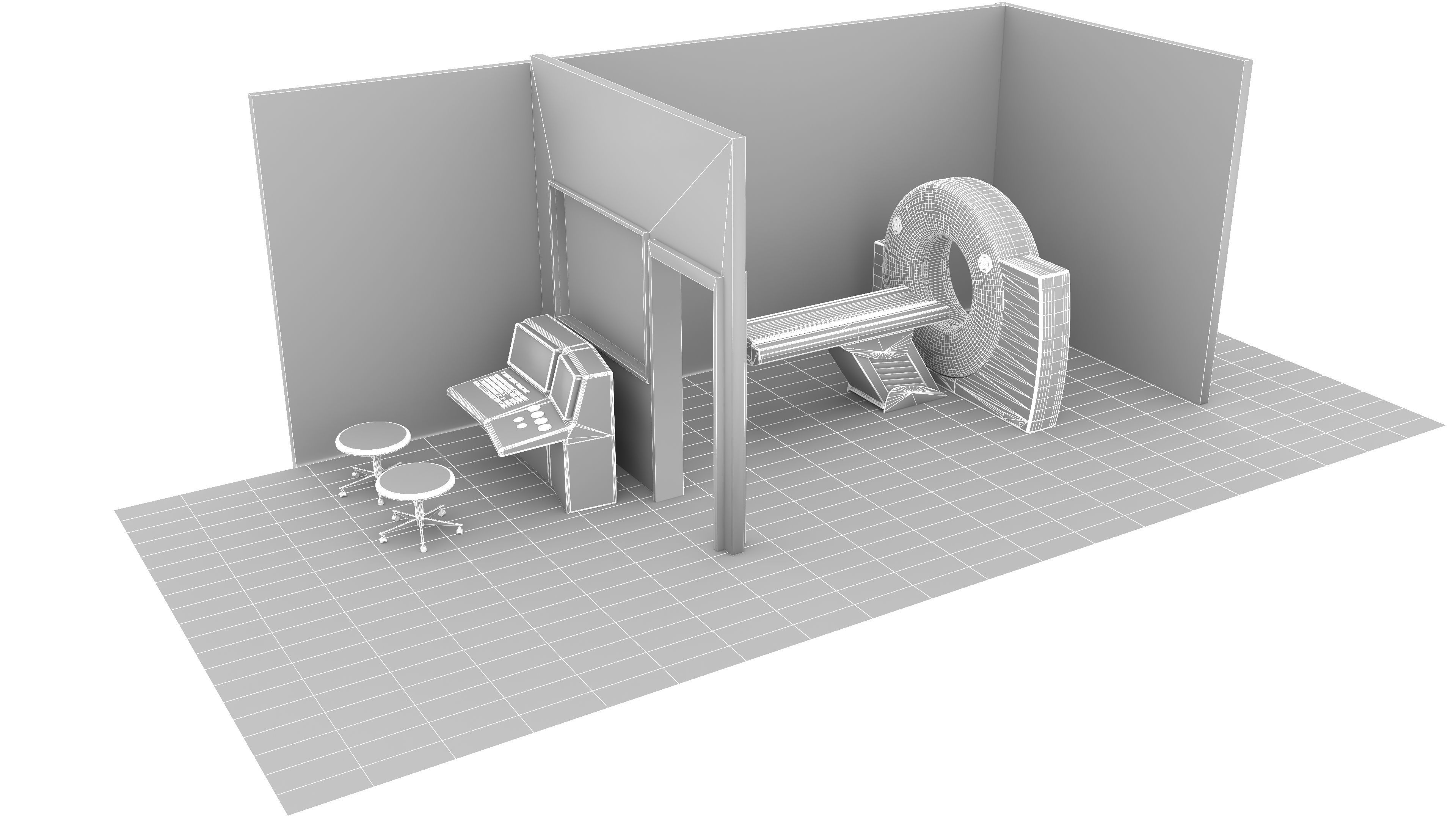 MRI Unit 4K 3D model_16