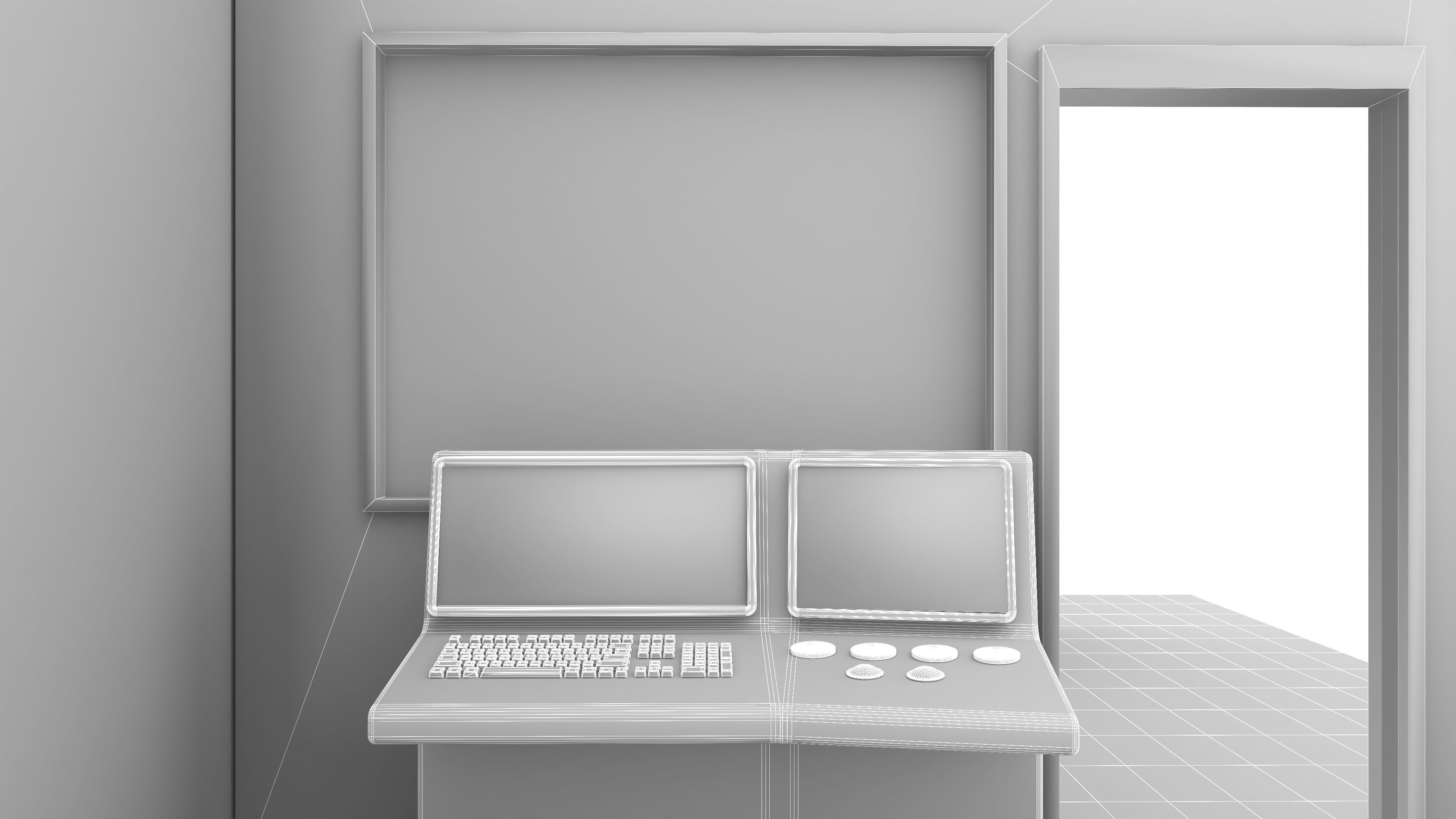 MRI Unit 4K 3D model_23