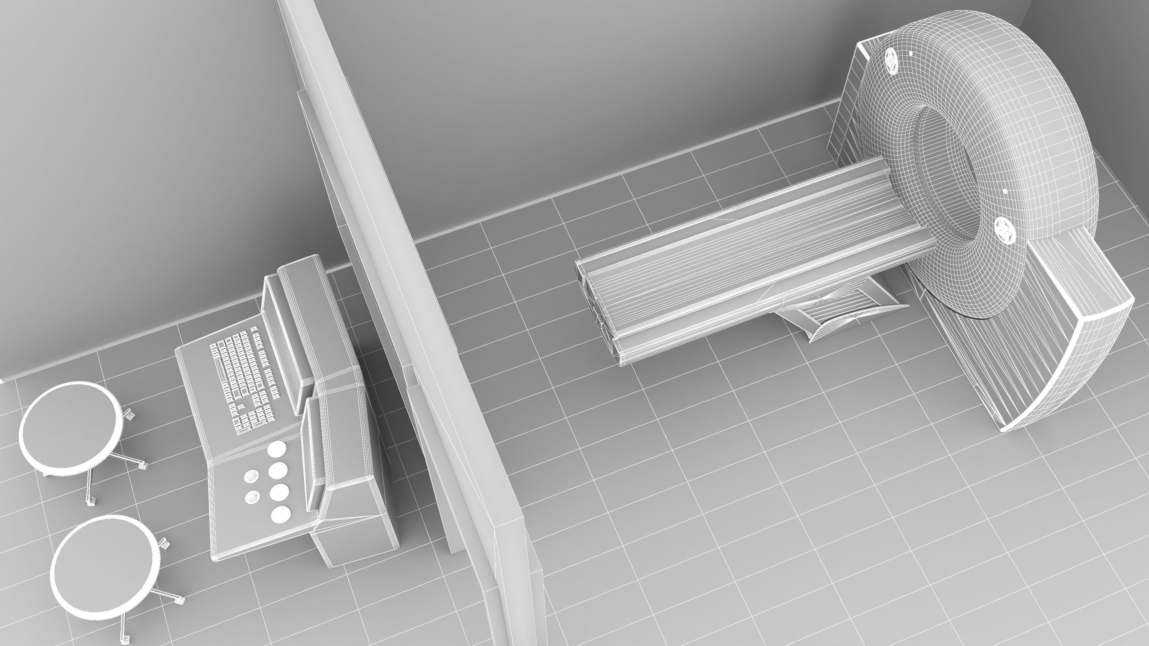 MRI Unit 4K 3D model_20