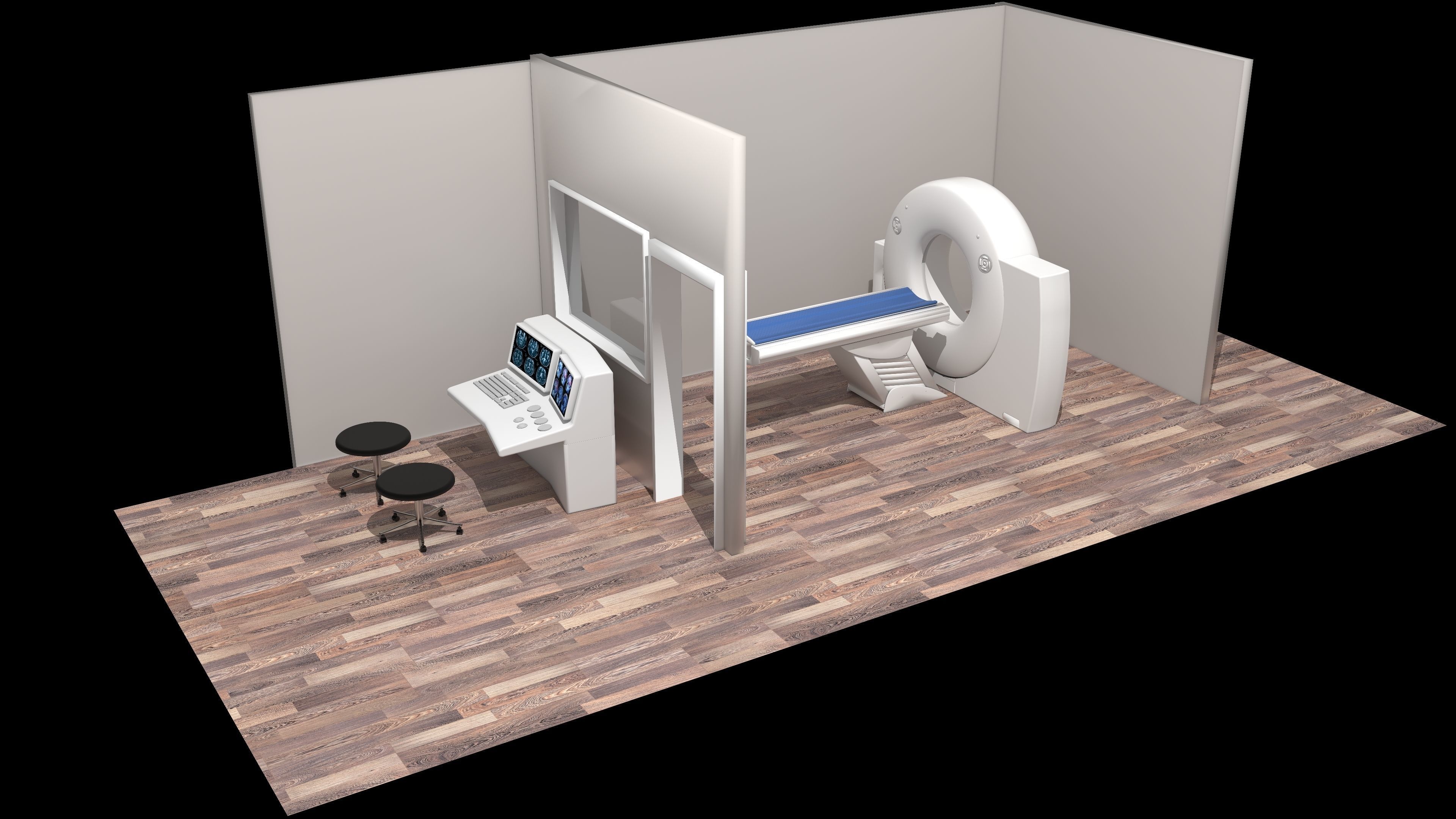 MRI Unit 4K 3D model_5
