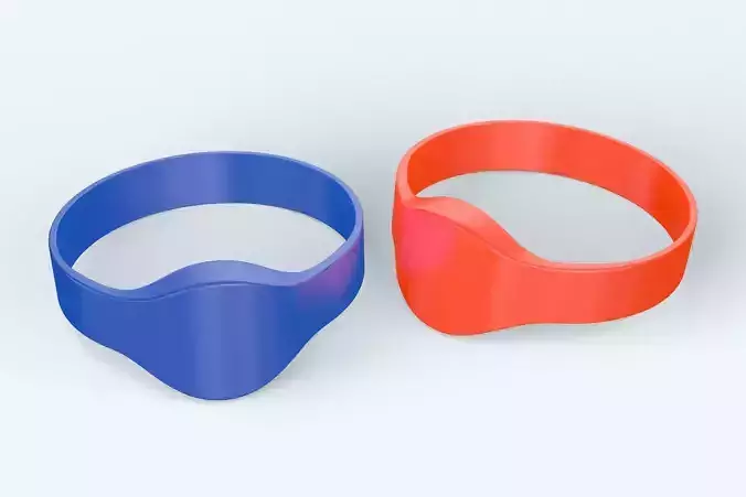 Silicone Wristbands 3D model