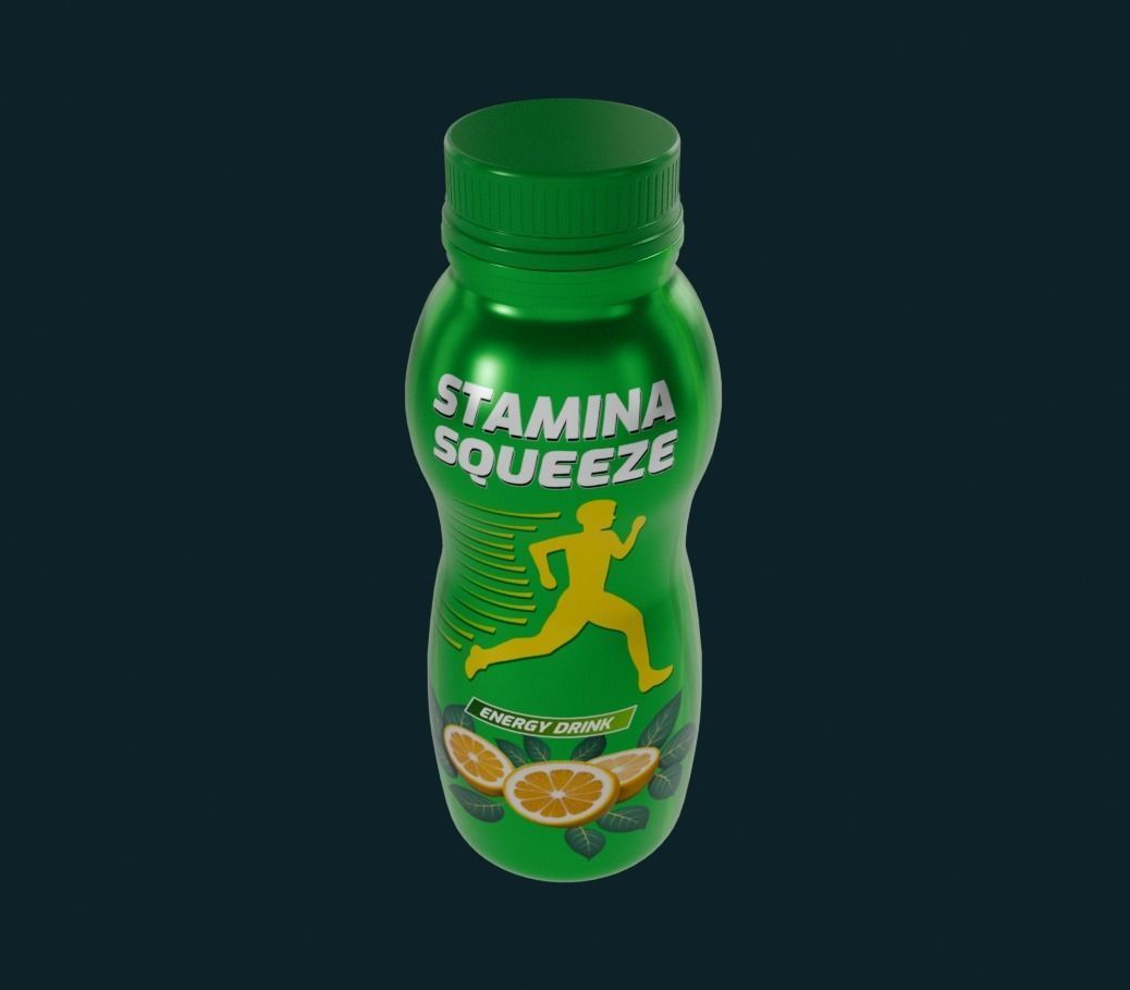 Stamina Squeeze Low-poly 3D model_4