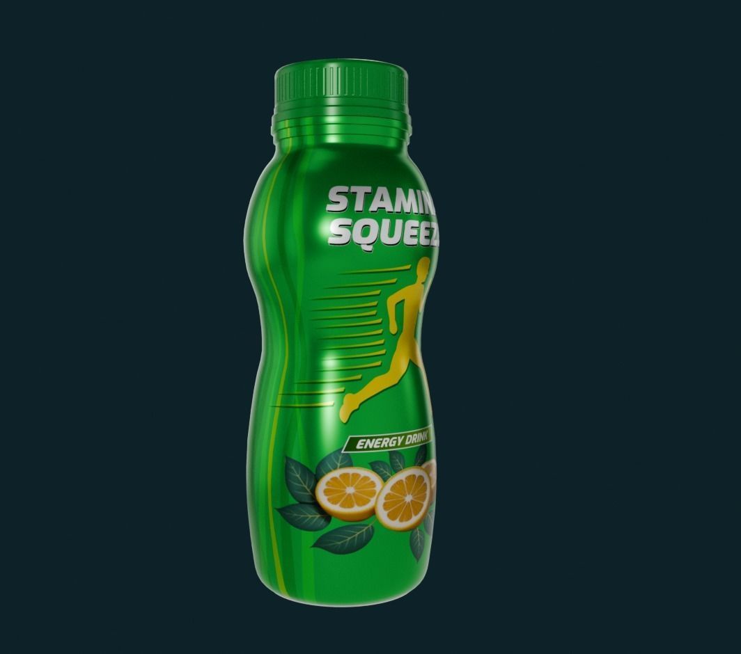Stamina Squeeze Low-poly 3D model_3