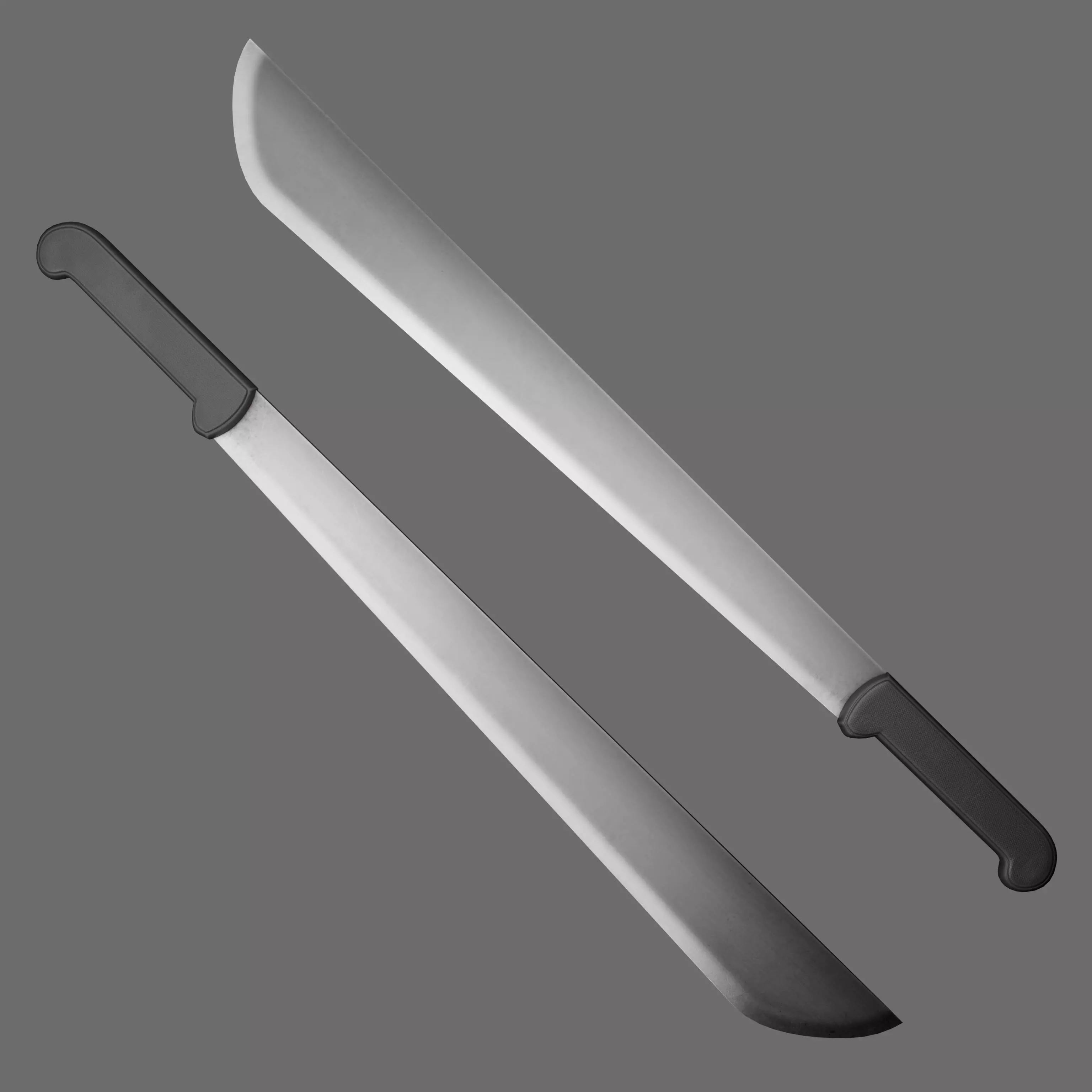 Machete Free low-poly 3D model