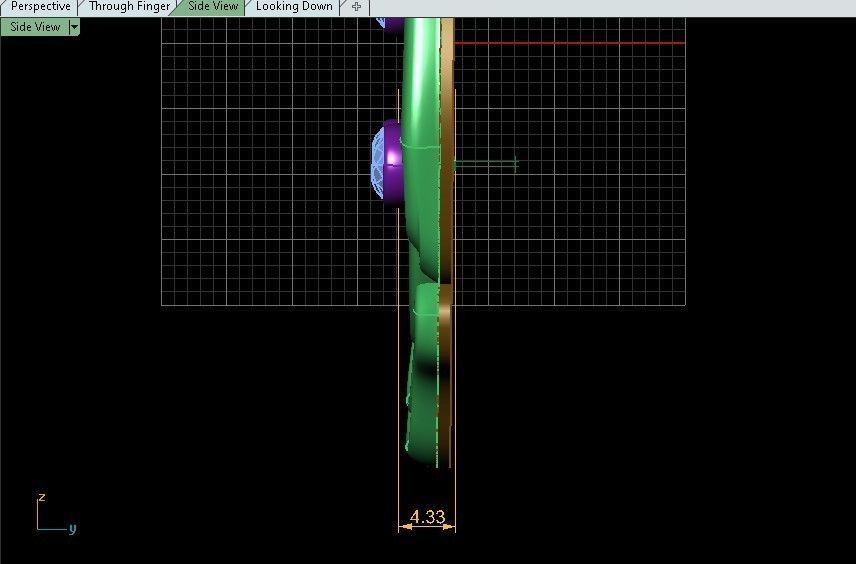 Dragon Pendant 3D print model_6