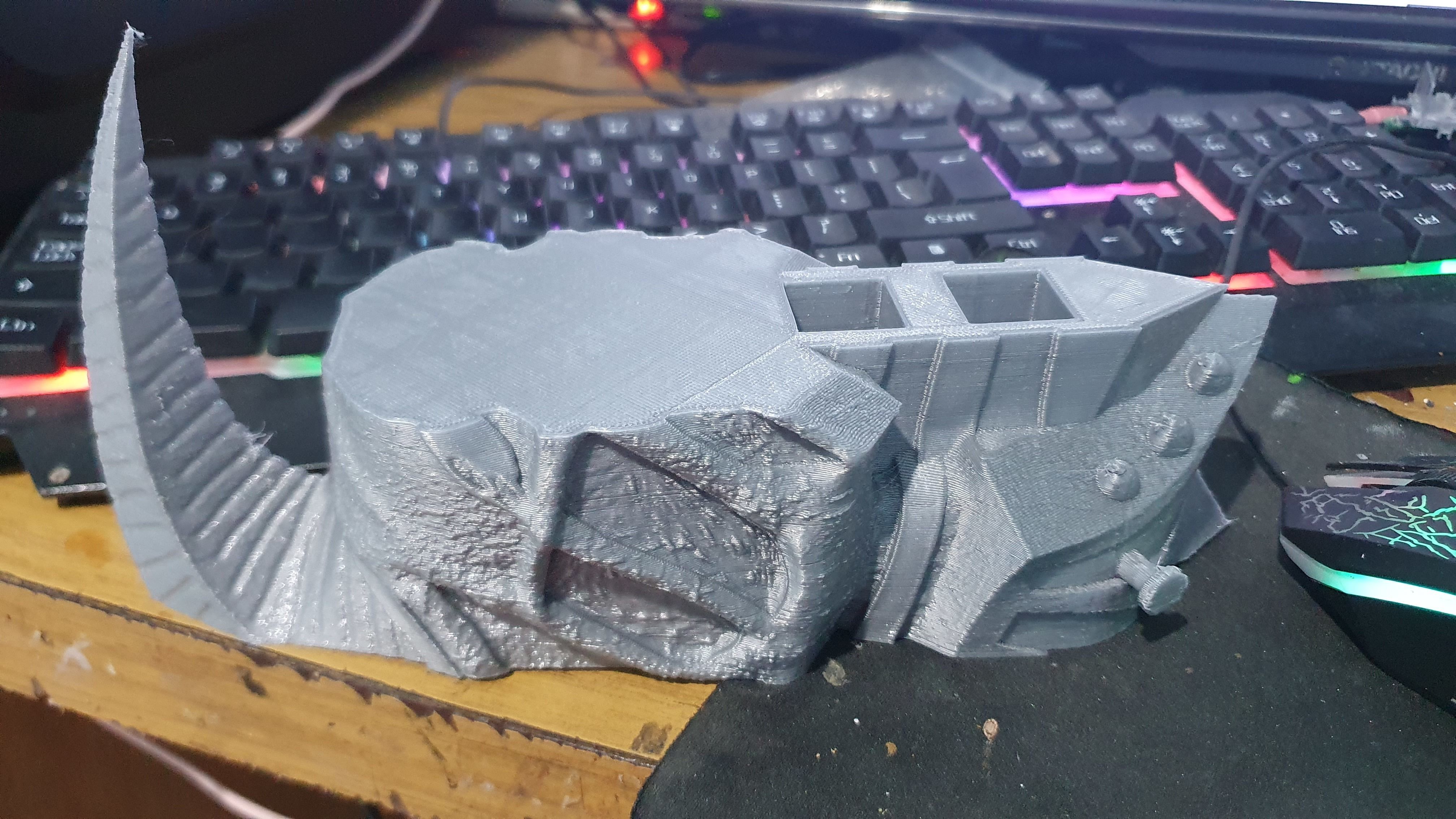 God of War 3 Blades of exile kratos model 3d print 3D print model_16