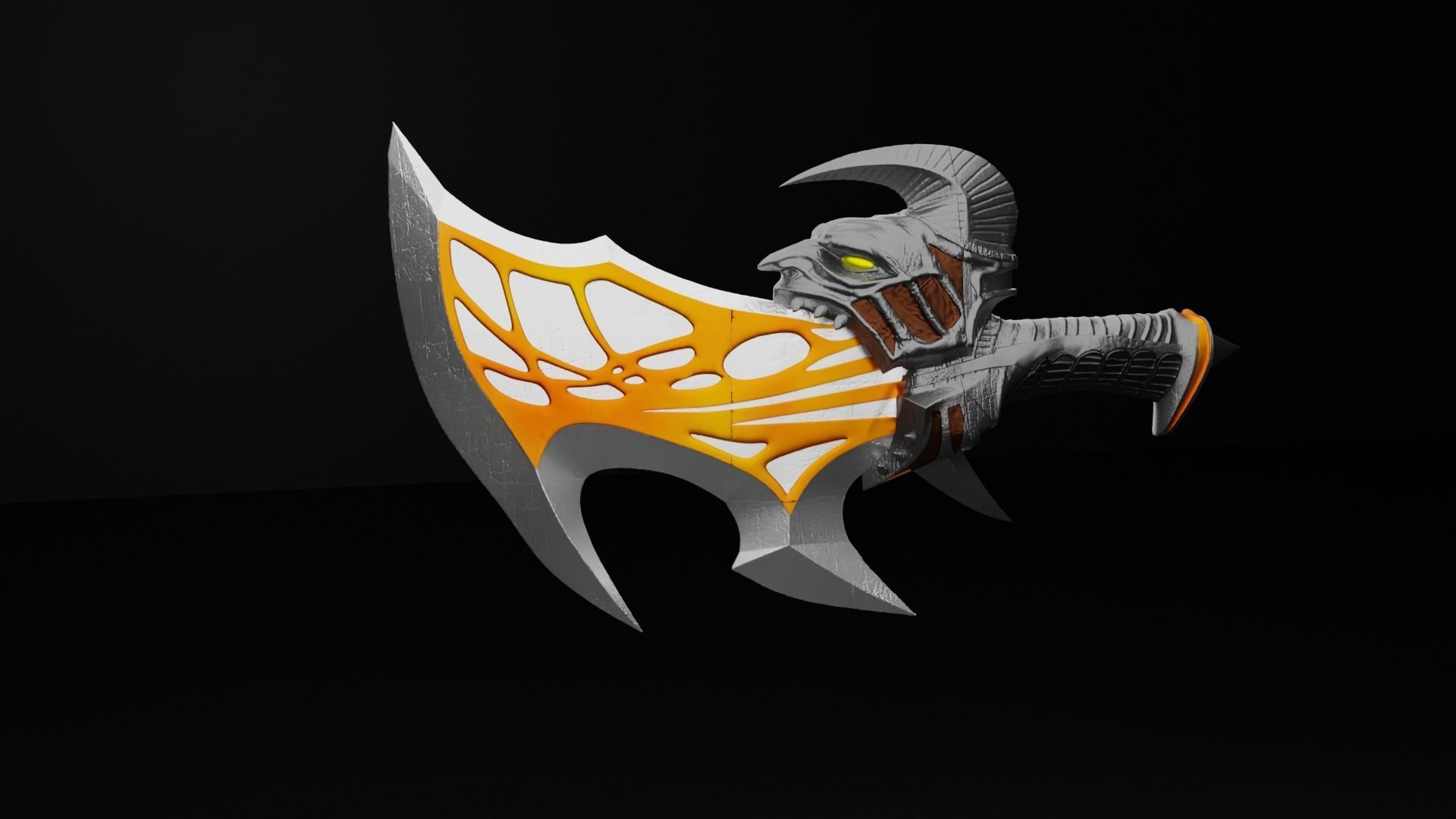God of War 3 Blades of exile kratos model 3d print 3D print model_2