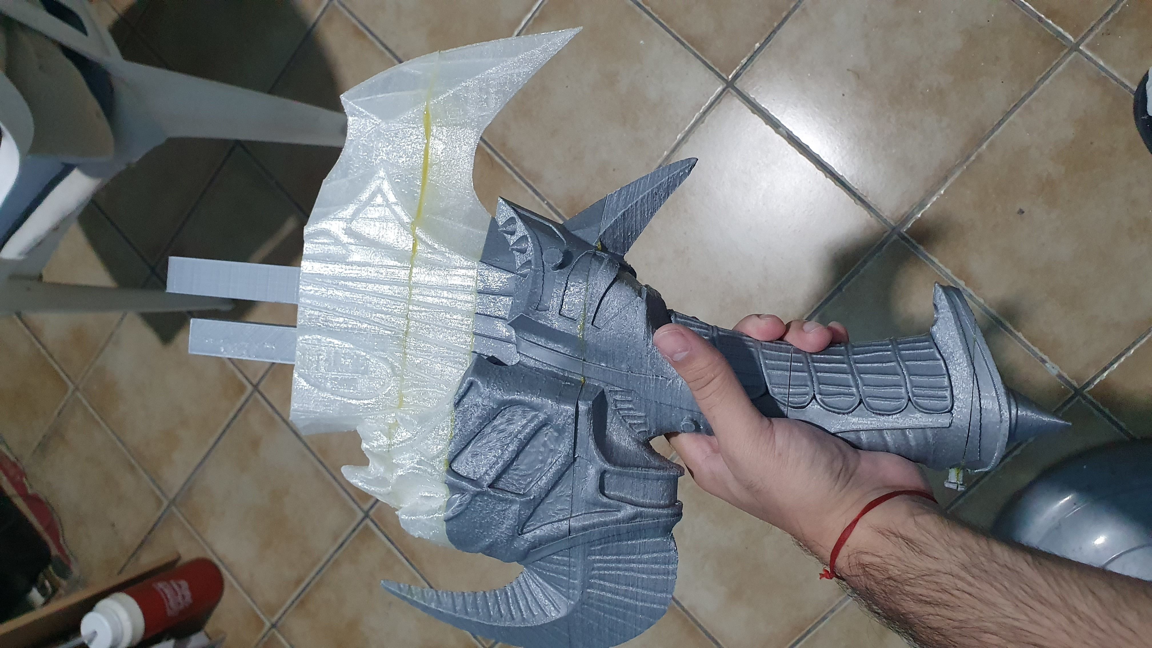 God of War 3 Blades of exile kratos model 3d print 3D print model_26