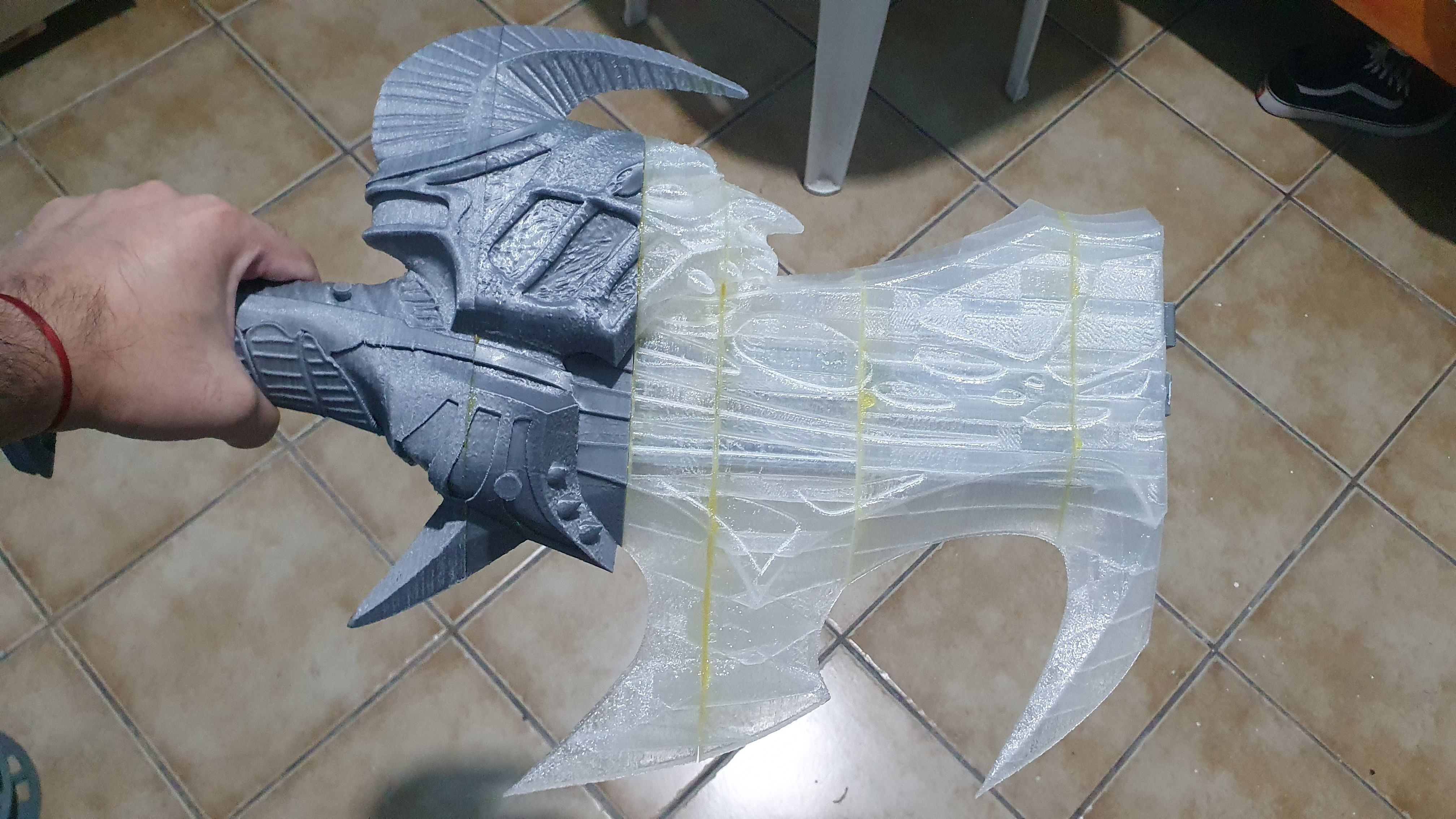 God of War 3 Blades of exile kratos model 3d print 3D print model_28