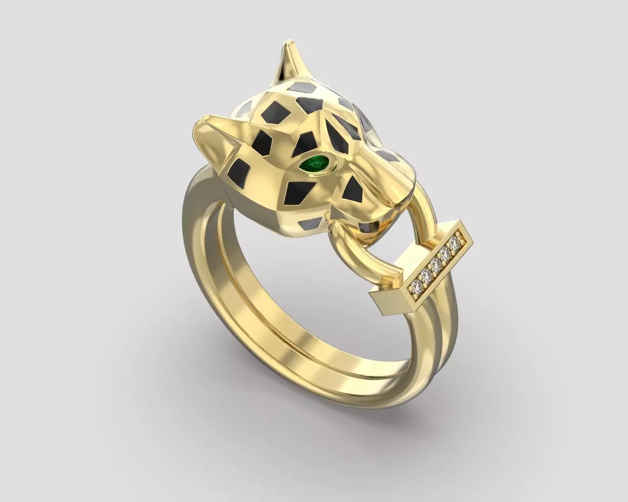 R 108 ring 3D print model_0