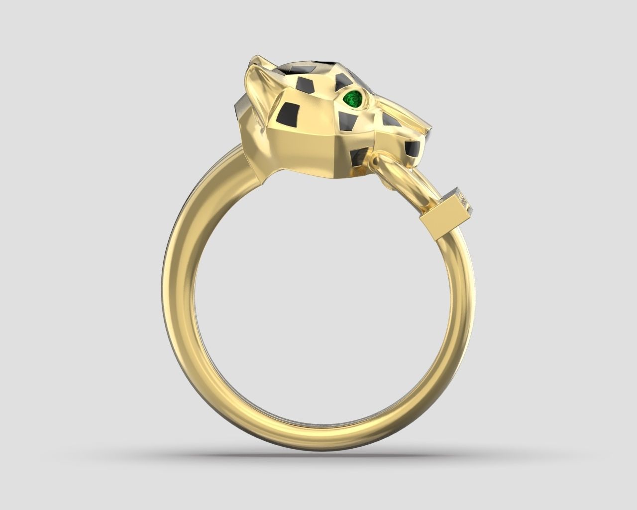 R 108 ring 3D print model_1