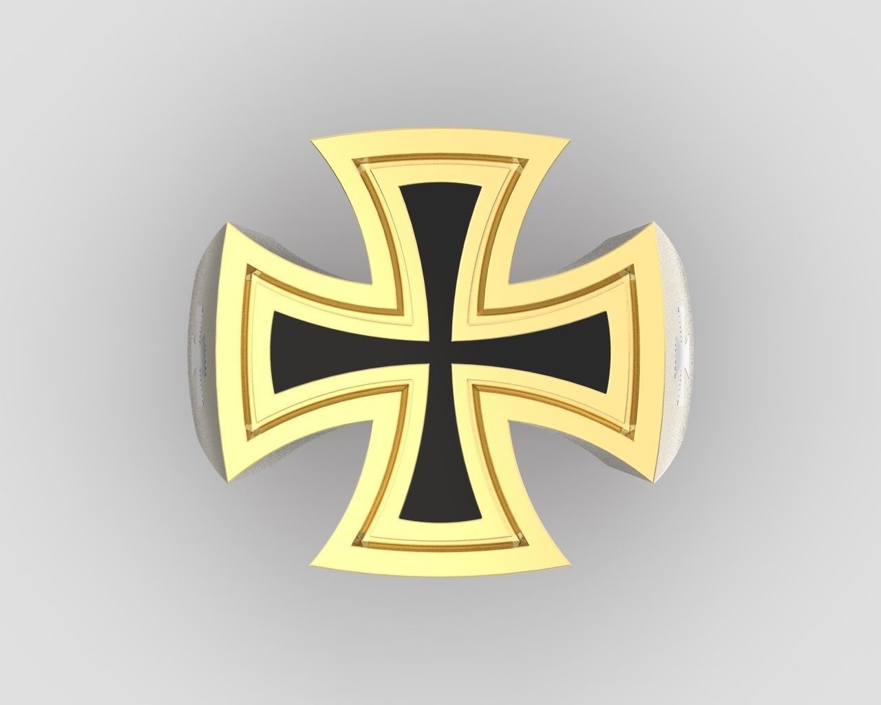 R 109 men ring 3D print model_10