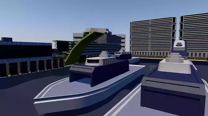 Ocean Odyssey Immersive Marine Company Game - Level Design Low-poly 3D model Ocean Odyssey Immersive Marine Company Game - Level Design Low-poly 3D model