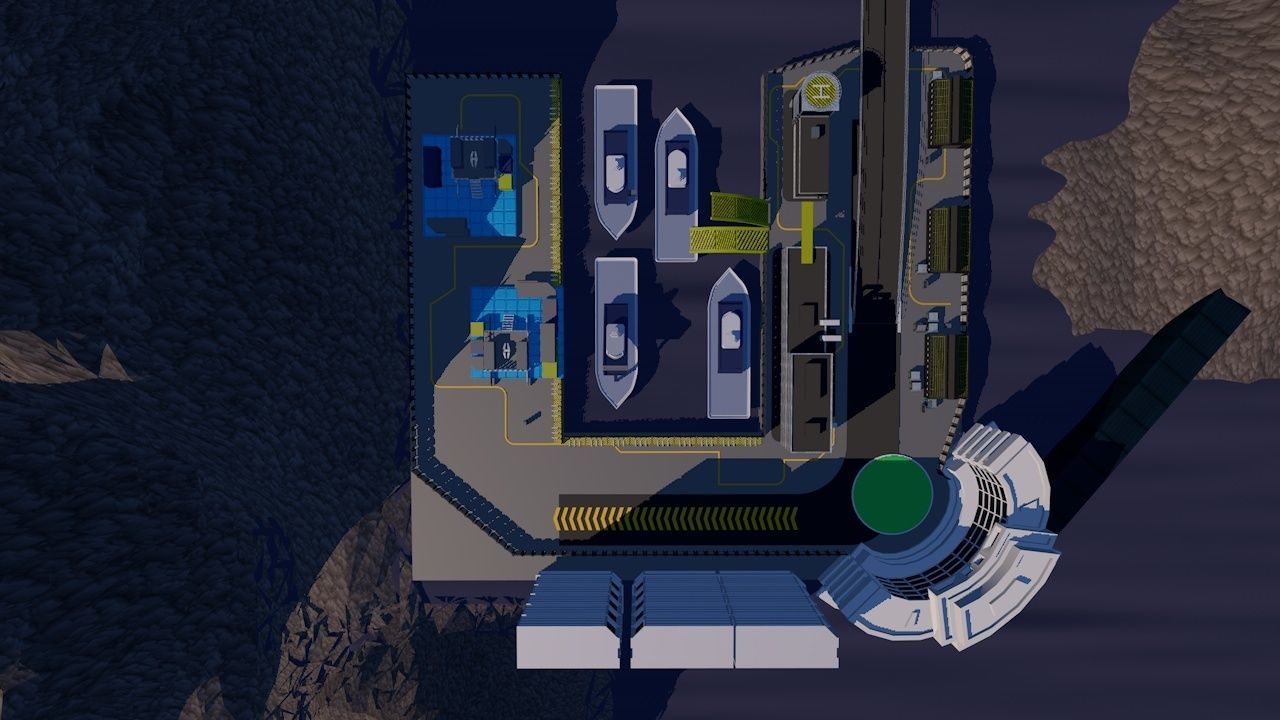 Ocean Odyssey Immersive Marine Company Game - Level Design Low-poly 3D model_9