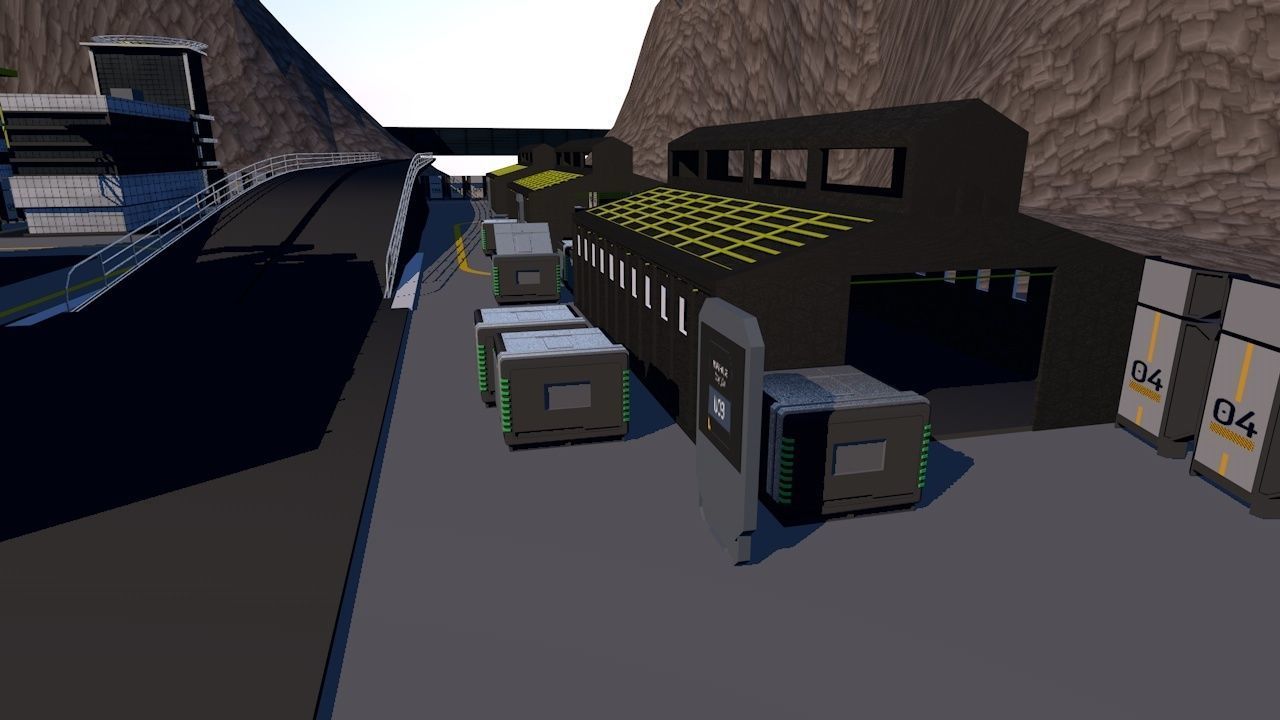 Ocean Odyssey Immersive Marine Company Game - Level Design Low-poly 3D model_4