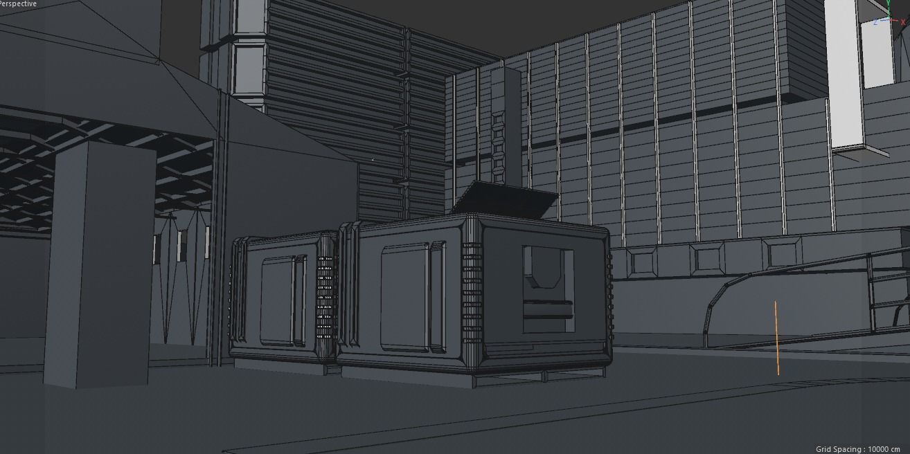 Ocean Odyssey Immersive Marine Company Game - Level Design Low-poly 3D model_8