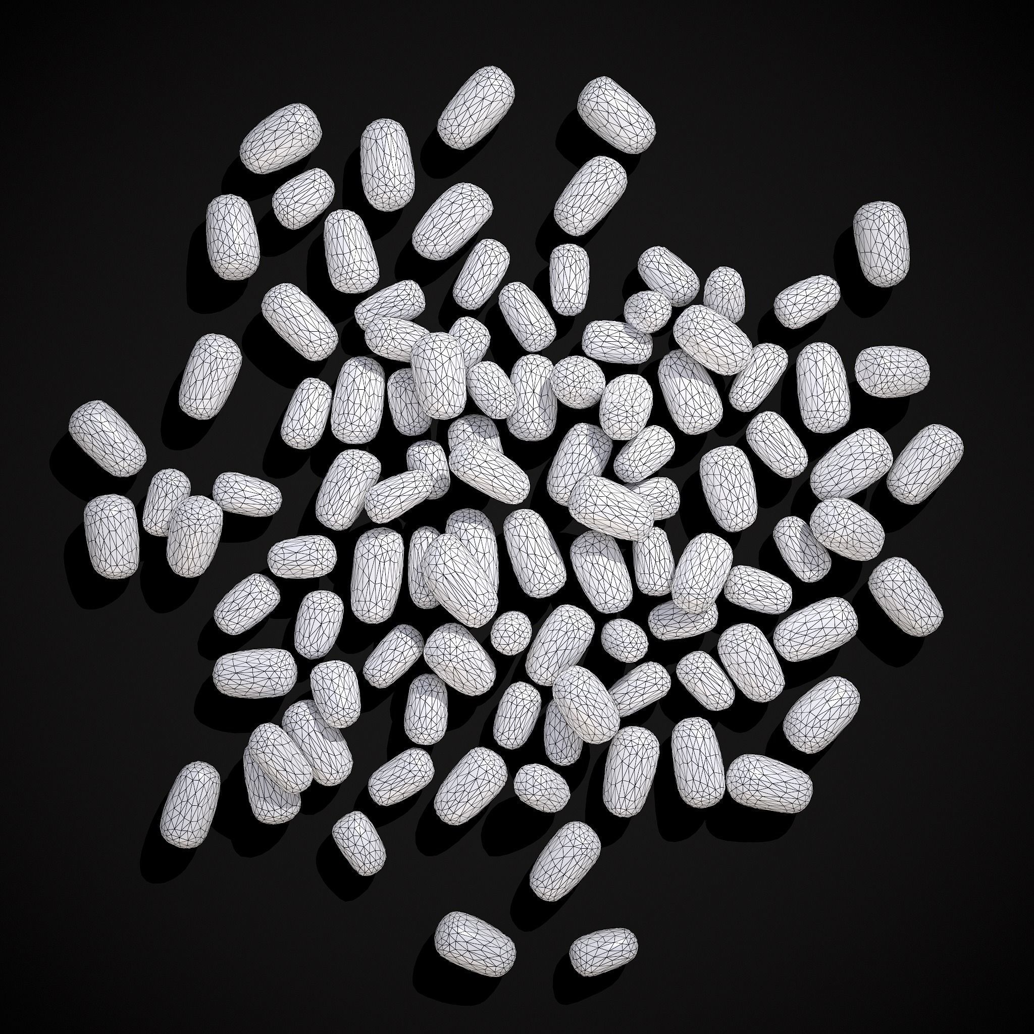 Deer Poop 3D print model_4