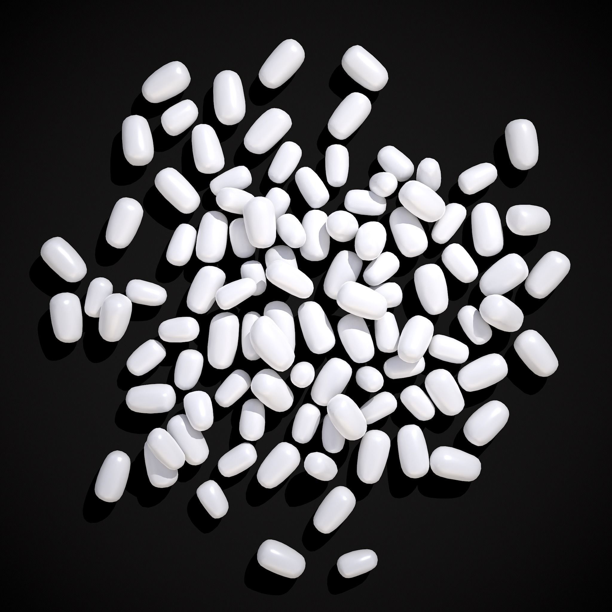 Deer Poop 3D print model_3