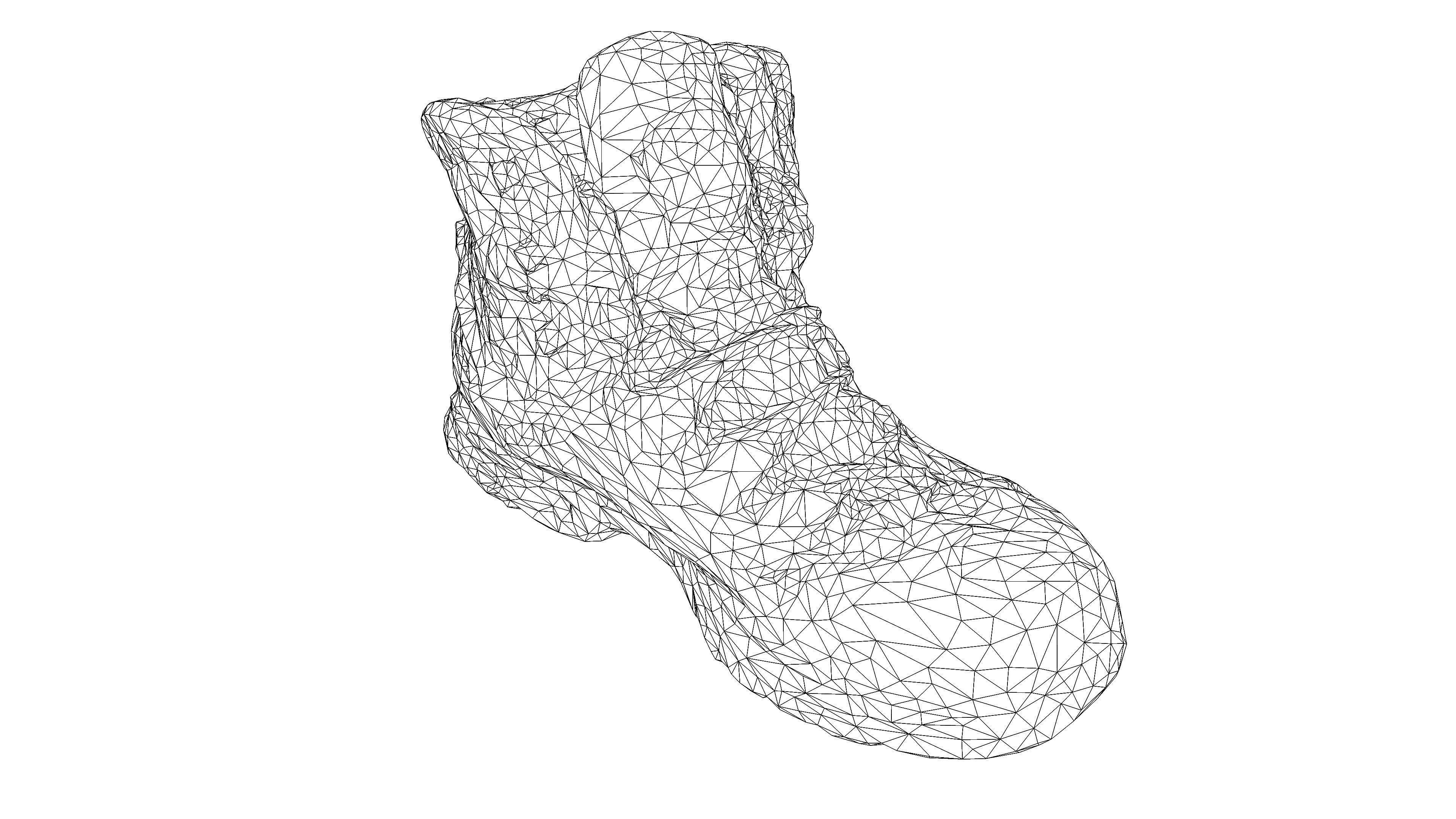 Old Hiking Boots 3D model_18