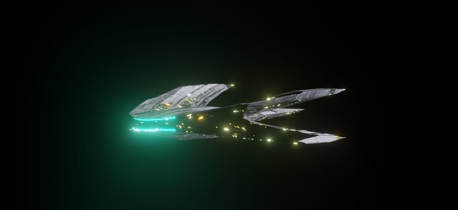 Mothership 3D model_4