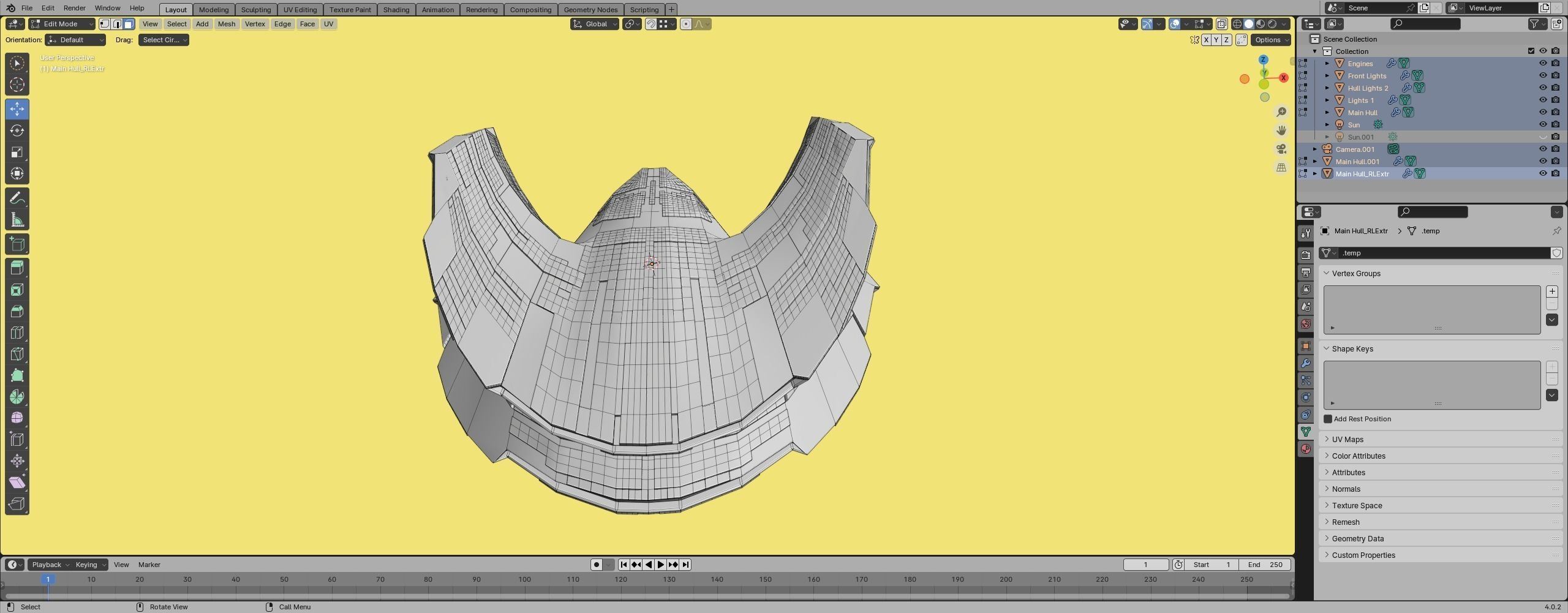 Mothership 3D model_12